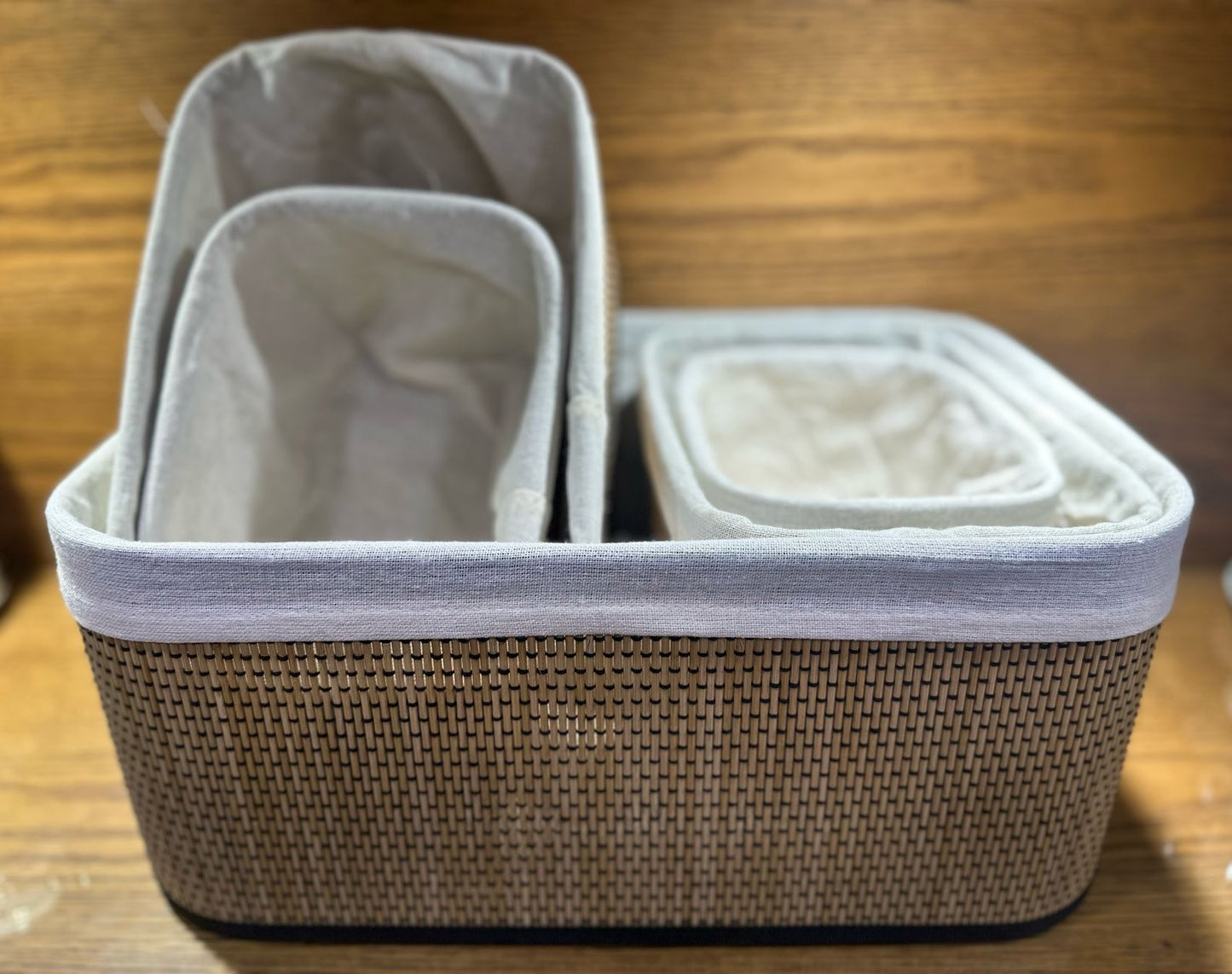 Multipurpose Bamboo
Basket Set Pack of 5