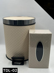 Dustbin Tissue Box Set