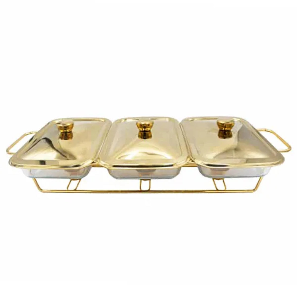 Rectangle Burner Dish 3in1