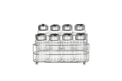 Seasoning Bottle Set With Stand 100ml 9Pcs