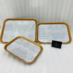 Fiber 3Pcs Tray Set