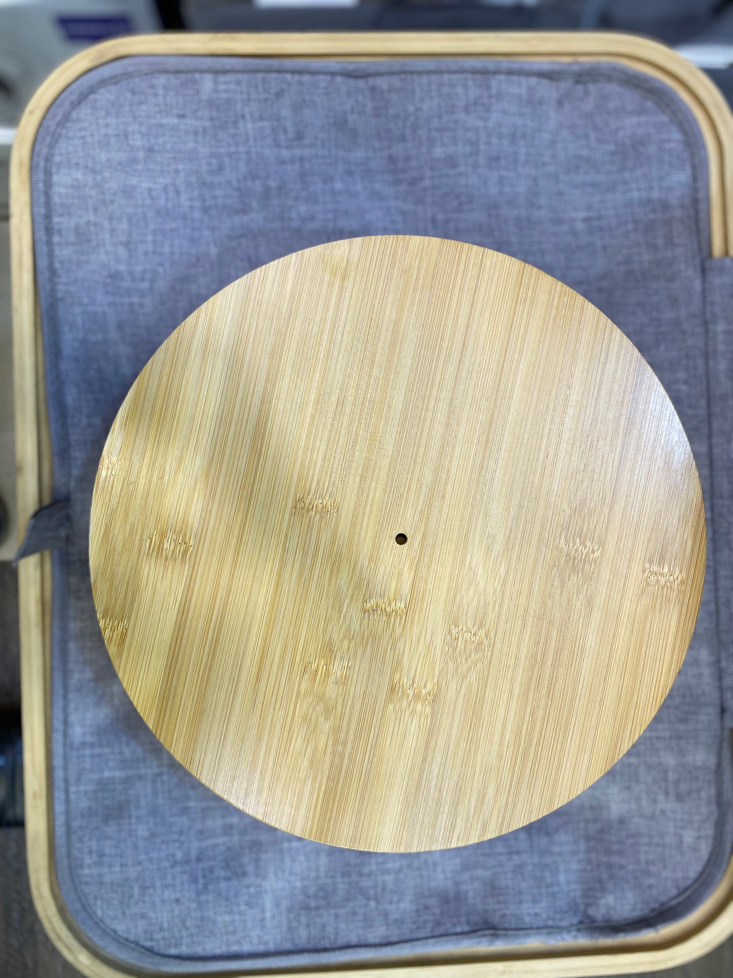 4 Partition Dry fruit Tray Round