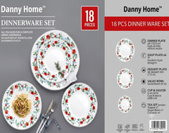 Danny Home 18Pcs Dinner Set