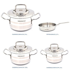 Korkmaz Astron 7pcs Cookware Set A2054
