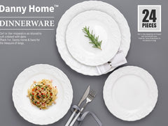Danny Home 24Pcs Dinner Set
