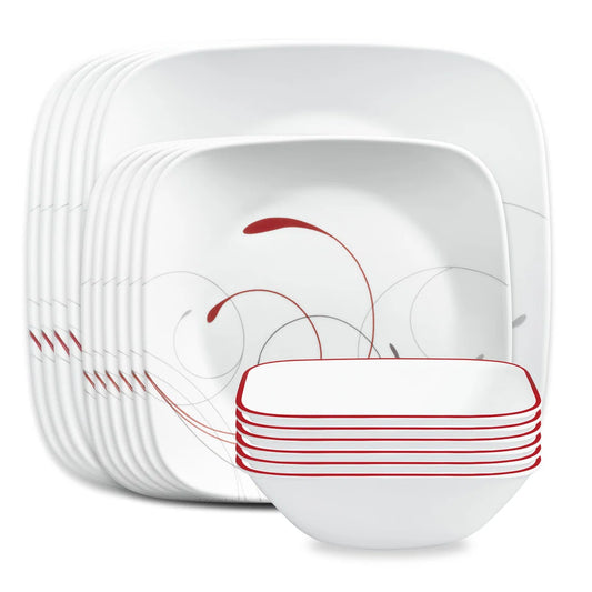 Corelle Square Splendor 18-piece Dinnerware Set