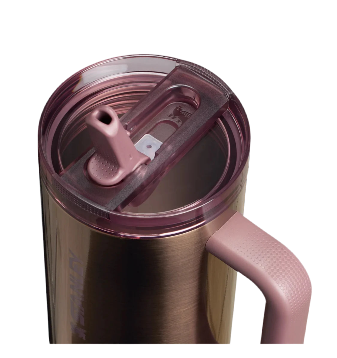 Quencher Protour Flip Straw Tumbler | 1.18L Polished Rose Gold