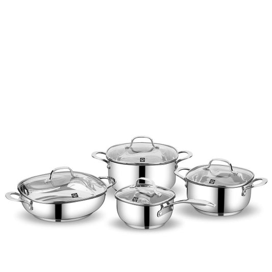 Korkmaz Lea 8-Piece Cookware Set A2785