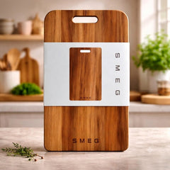 Smeg Acacia Wood Cutting Board - (33x23)cm