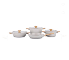 Korkmaz Seravita 7 Piece Cookware Set A2793