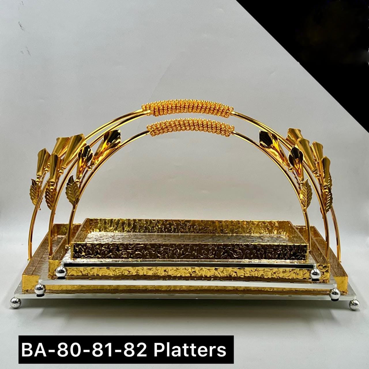 Golden Rectangle Platter Set