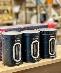 3 Pcs Tin Storage box