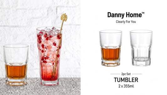 Danny Home Glass 2Pcs Set