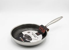 OSFE-Stainless Steel Laser Coating Fry Pan