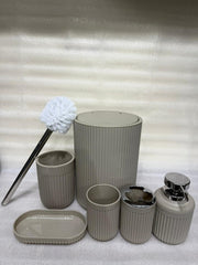 6 Pcs Bathroom Set