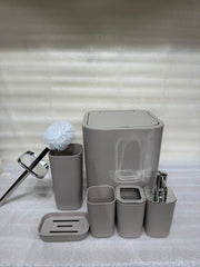 6 Pcs Bathroom Set