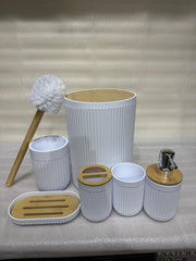 6 Pcs Bathroom Set