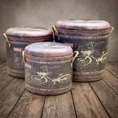 Storage Box + Stool 3Pcs
