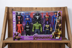9-Piece Hero Strikes Avengers Endgame Action Figure Set