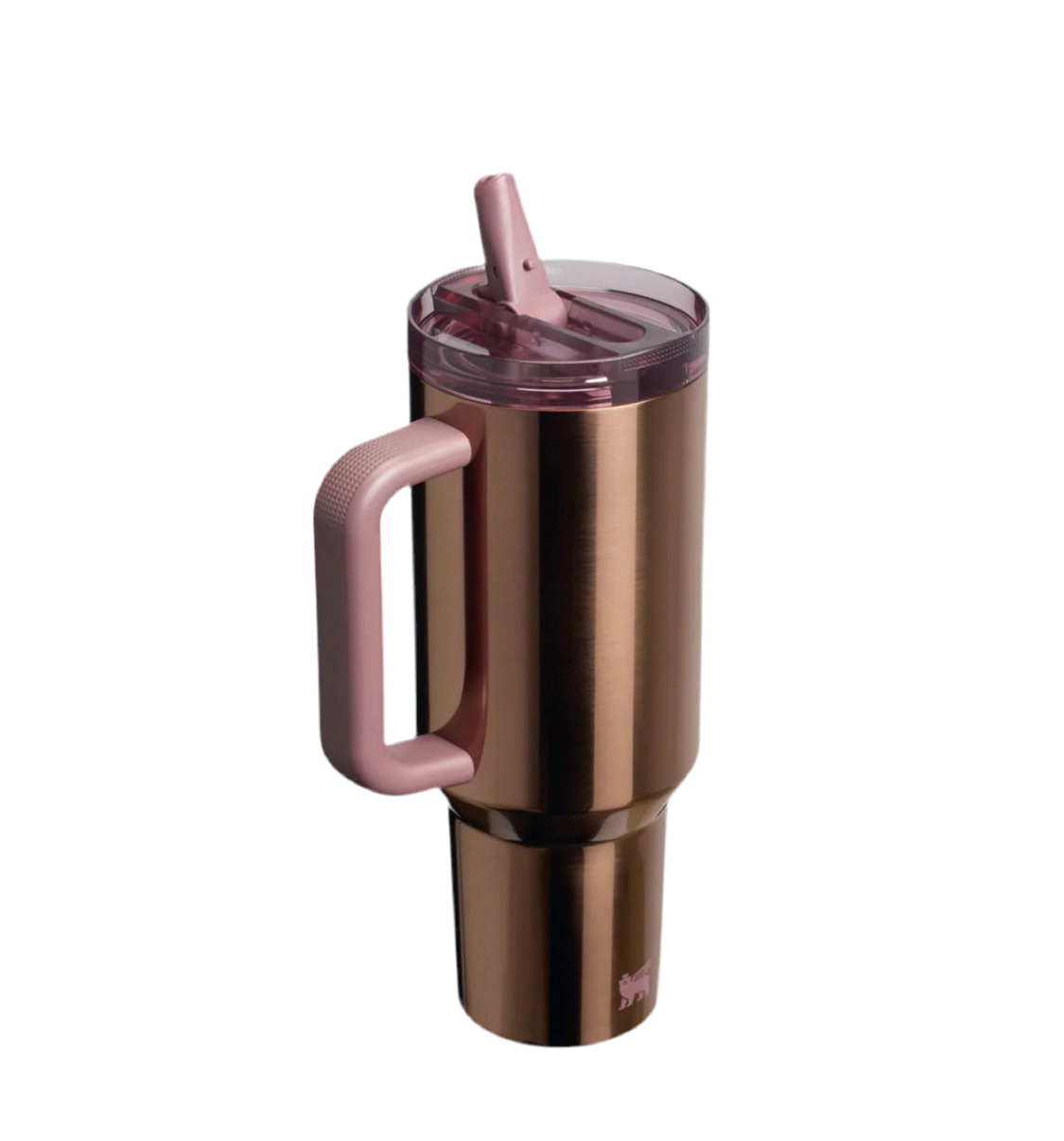 Quencher Protour Flip Straw Tumbler | 1.18L Polished Rose Gold