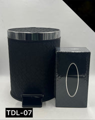 Dustbin Tissue Box Set