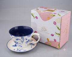 Brilliant Teacup and Saucer Set (2pcs)