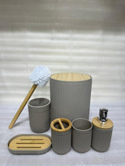 6 Pcs Bathroom Set