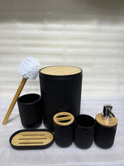 6 Pcs Bathroom Set