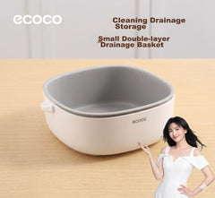 Portable Drain Basket Grey