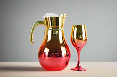 Water Set 7Pc Royal Gold