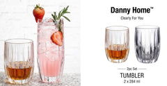 Danny Home Glass 2Pcs Set