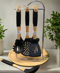 7Pc Utensil Set With stand