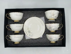 12Pcs Cup Saucers Set