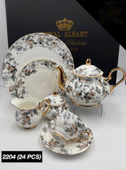 Royal Albart 24 Pcs Tea Set