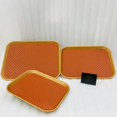 Fiber 3Pcs Tray Set