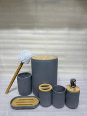 6 Pcs Bathroom Set