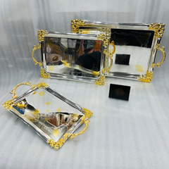 Luxury 3 Pcs Tray Set