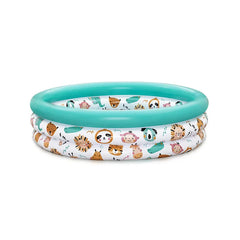 Bestway Round Inflatable Pool With Safari Aminal