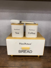 Bread Box Tin Set of 4