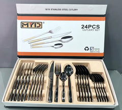 Cutlery Set Diamound 24Pcs