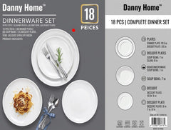 Danny Home 18Pcs Dinner Set