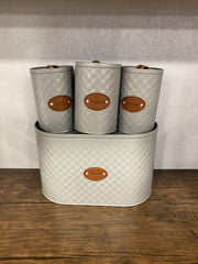 Bread Box Tin Set of 4