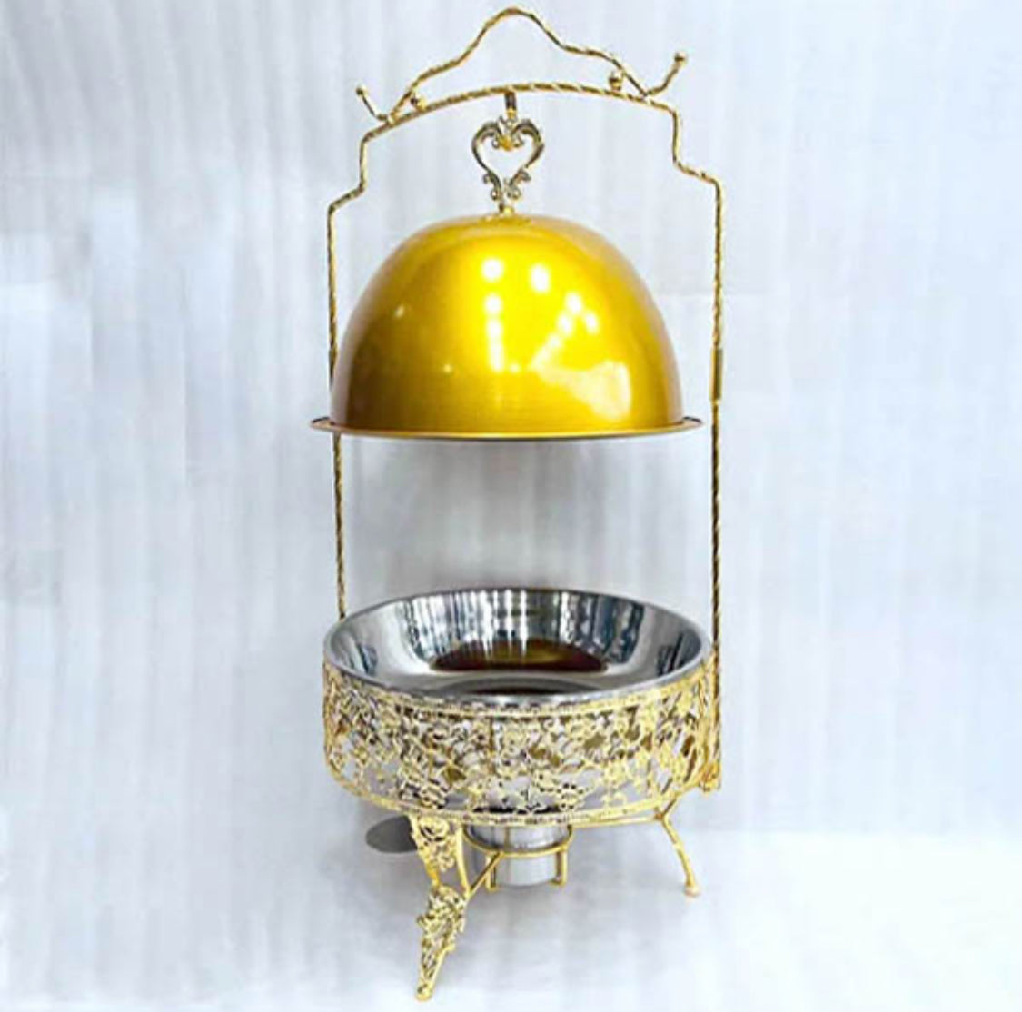 Fancy Buffet Dish With Burner
Lamp