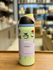 Owala Cat Collage Bottle 32oz