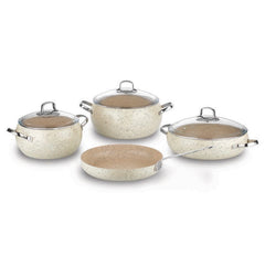 Korkmaz Mondea 7 Pcs Cookware Set A2656