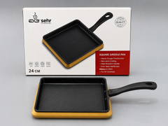Premium Square Non-Stick Griddle Pan – 24 CM