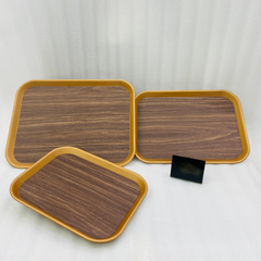 Fiber 3Pcs Tray Set