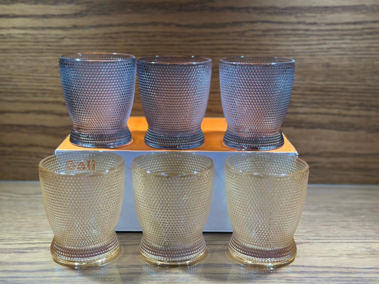 Texture Glasses Set