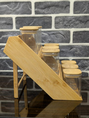 Spice Organizer Shelf Photo Frame With Stand