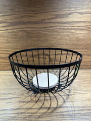 Metal Fruit Basket - Oval